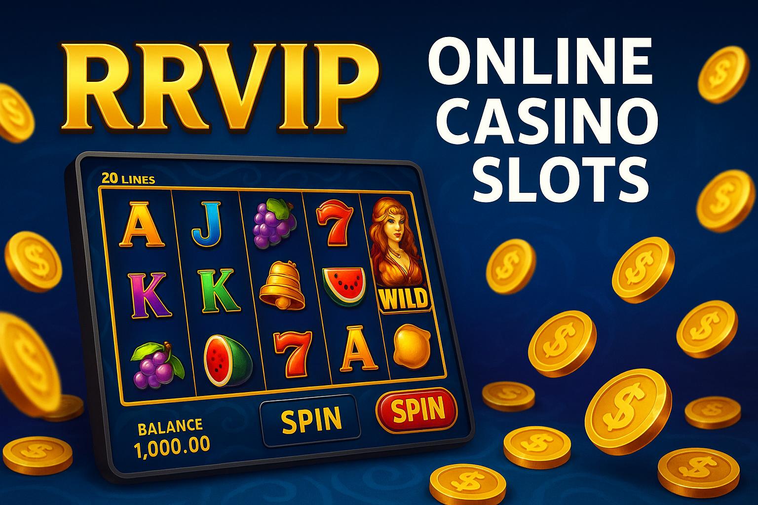 Jogos de Slot no Casino Online RRVIP